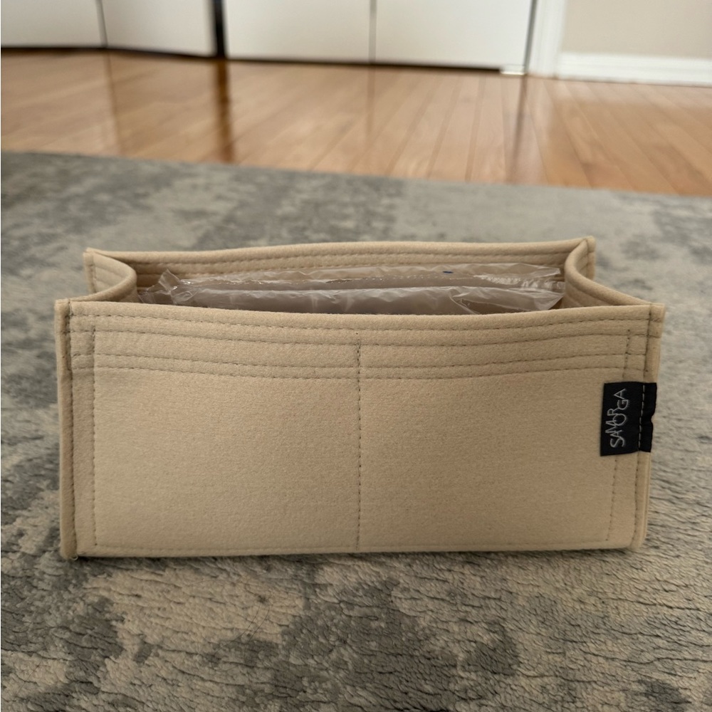 Cream Bag Organizer